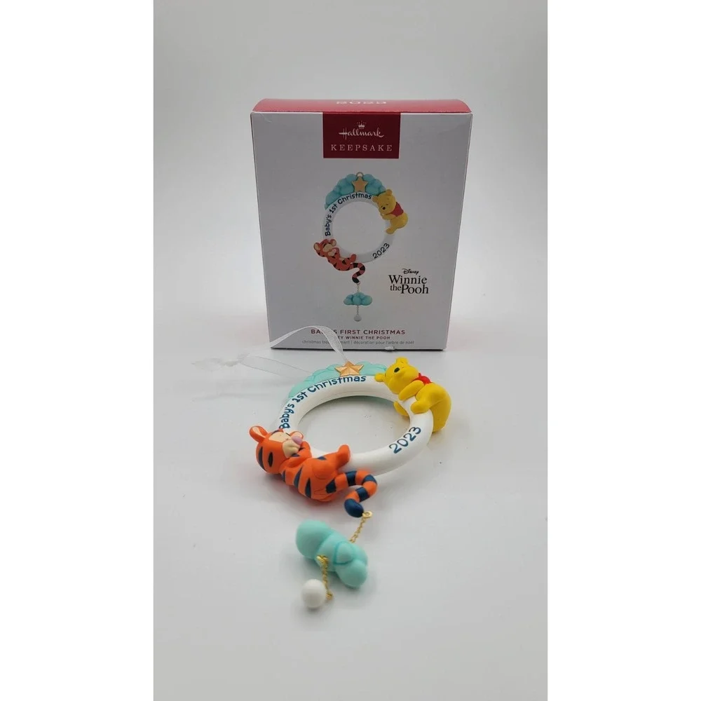 Hallmark 2023‎ Keepsake Disney Winnie the Pooh Baby's First Christmas